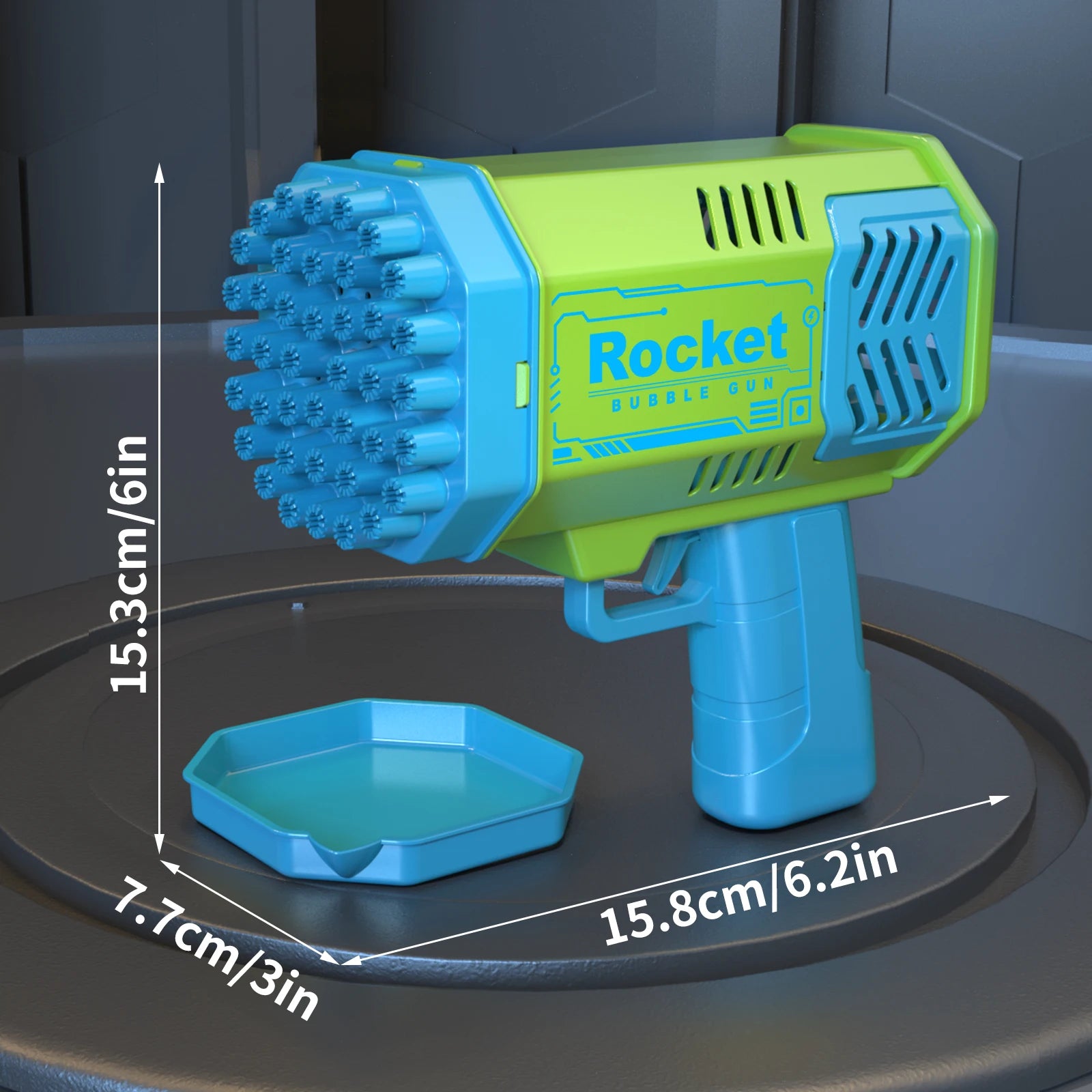 Bazooka de Bolhas Mágicas