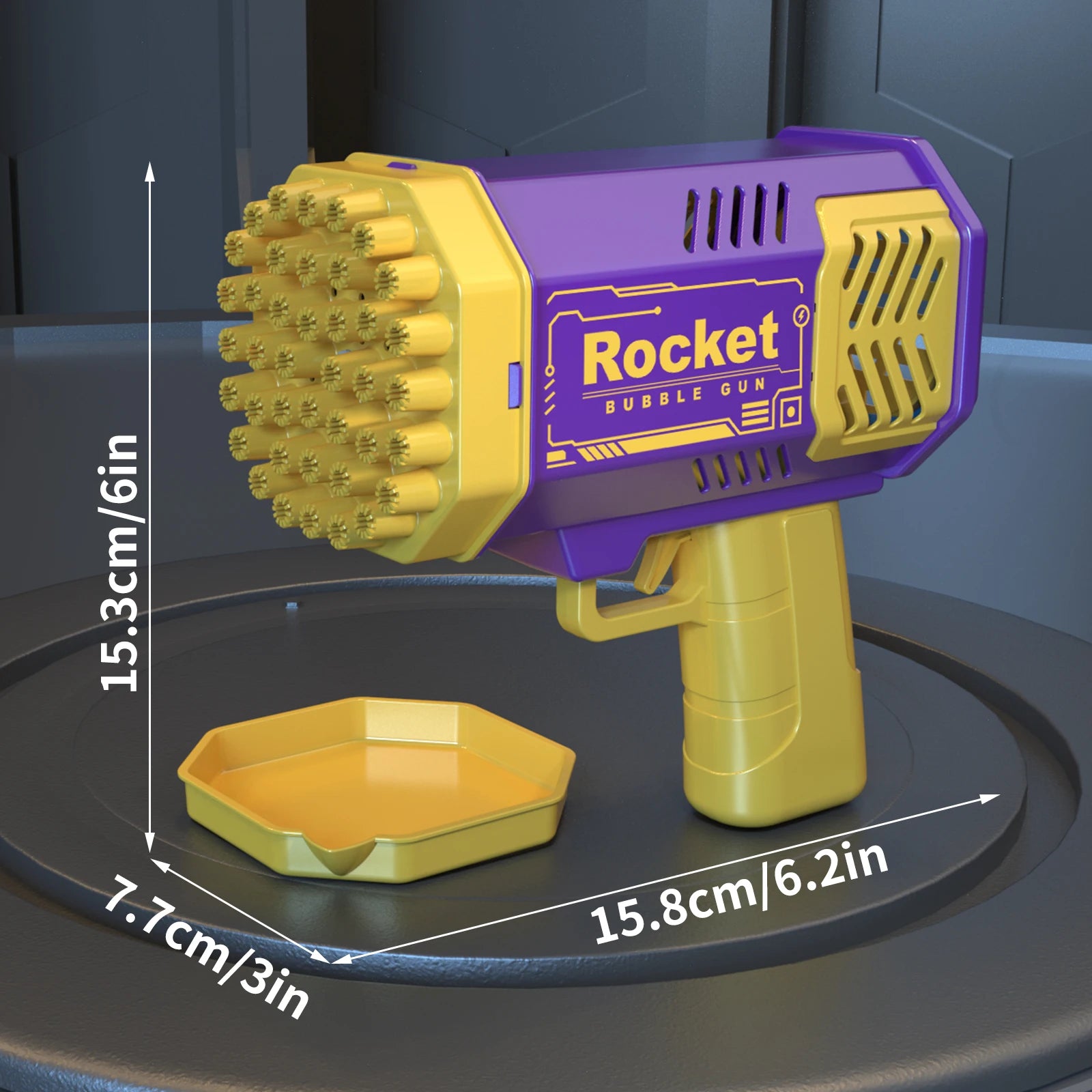 Bazooka de Bolhas Mágicas